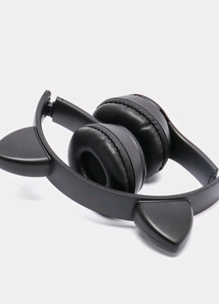 Бездротові навушники «котячі вуха» з мікрофоном, bluetooth2 фото