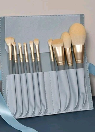 Набір кісточек для макіяжа в чохлі. 10 шт. новий.