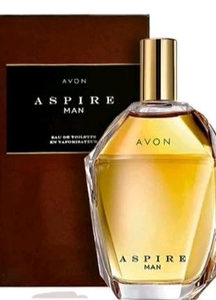 Туалетна вода avon "aspire men". нова. 75 мл.1 фото