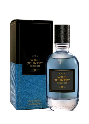 Туалетна вода для чоловіків аvon" wild country freedom". 75 ml.1 фото