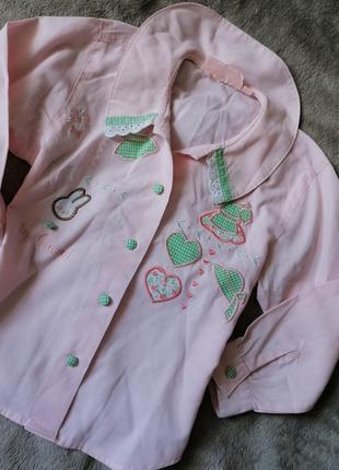 Винтажная рубашка с италии, новая