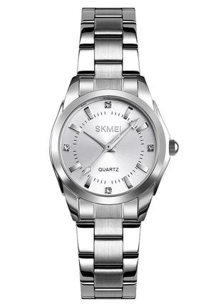 Жіночий  наручний годинник зі сталевим браслетом skmei 1620 sisi