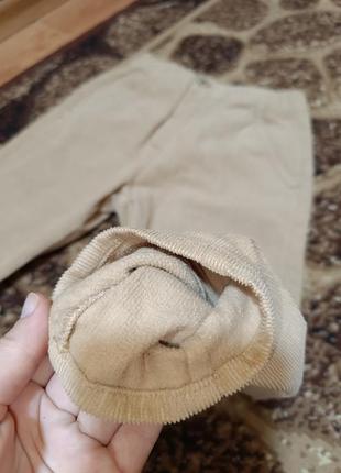 Новые детские вельветовые брюки zara для мальчика 104-110 размер7 фото