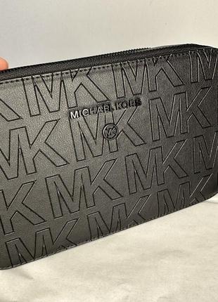 Сумка женская michael kors snapshot black клатч майкл корс крос-боди3 фото