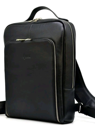 Шкіряний стильний рюкзак для ноутбука tarwa ta-1239-4lx (унісекс)