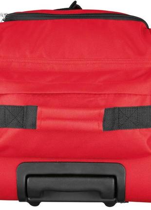 Вместительная колесная дорожная сумка 68l topmove ian311611 красная7 фото