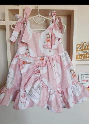 Платтячко сарафан платье сукня на дівчинку 2-3рр