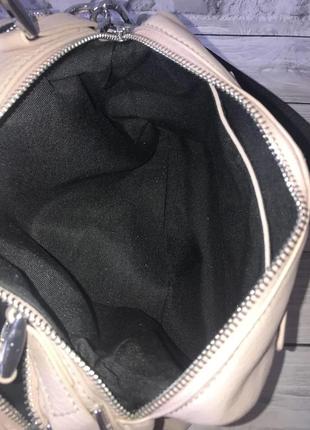 Женская кожаная сумочка саквояж  polina & eiterou10 фото