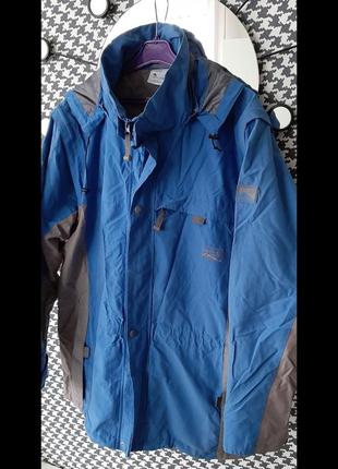 Чоловіча куртка-жилетка  2 в 1 розмір l-xl німецька вітровка columbia wolfskin salewa napapijri