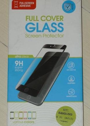Захисне скло global full glue для samsung a01 a01 a015 black 1147
