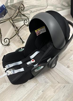 Автокресло cybex platinum cloud z2 i-size deep black1 фото