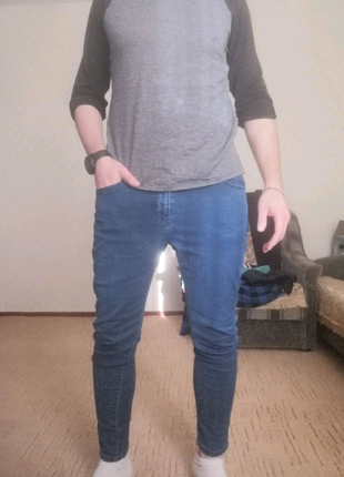 Круті чоловічі джинси bershka!1 фото