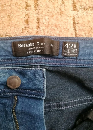 Круті чоловічі джинси bershka!3 фото