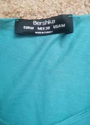 Крута чоловіча футболка bershka!2 фото