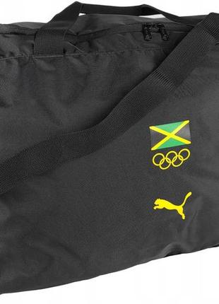 Складная спортивная сумка 62l puma packable bag jamaica