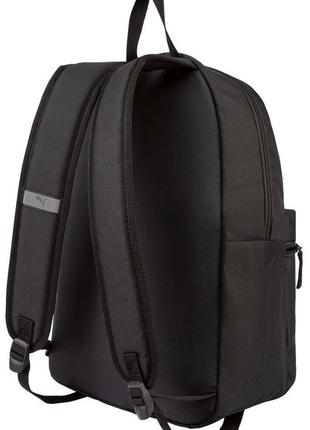 Спортивный рюкзак 20l puma team goal core черный с синим2 фото