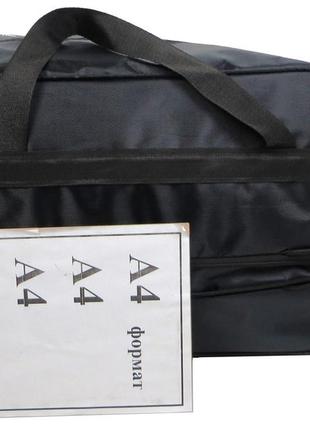 Малая колесная дорожная сумка 54l trolleygo черная6 фото