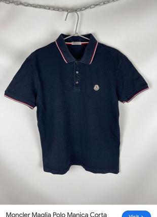 Moncler maglia polo manica corta short sleeve shirt men’s8 фото