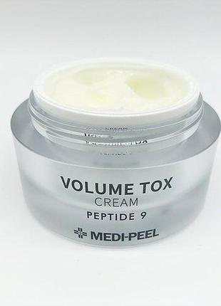 Омолаживающий крем с пептидами medi-peel volume tox cream peptide 92 фото