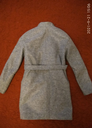 Класичне кашемирове пальто жіноче на гудзиках2 фото