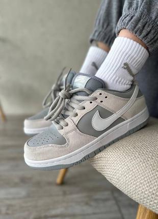 Кроссовки nike dunk disrupt grey white