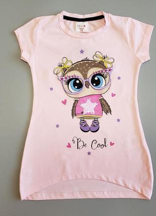 Футболка с совой туречевкой