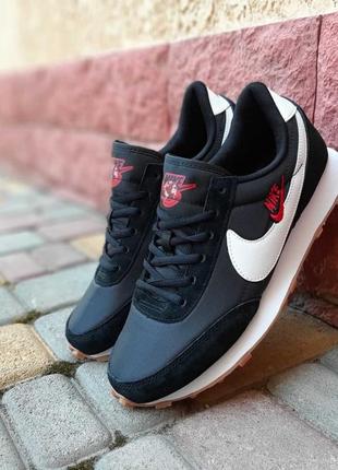 Мужские кроссовки nike worldwide черные с красным <unk> smb