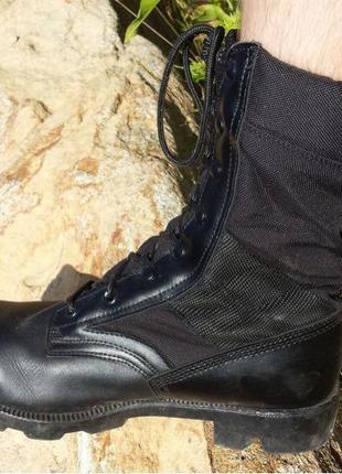 Літні армійські черевики, берці miltec jungle cordura black2 фото