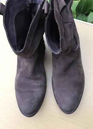 Замшевые ботинки varese