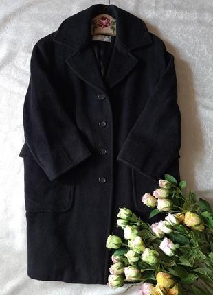 ✨ ✨✨ черное идеальное пальто кокон max mara  италия оверсайз1 фото