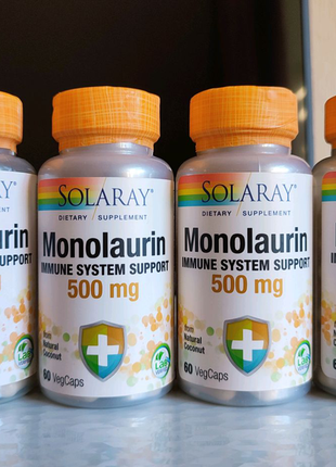 Монолаурин, 500 mg. solaray.