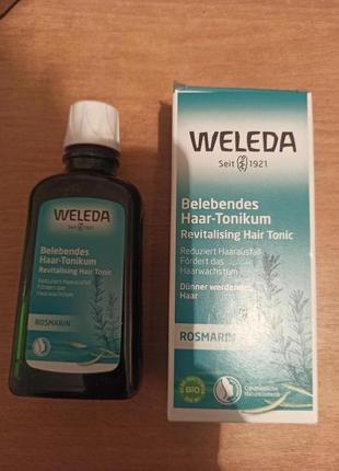 Тоник розмариновый натуральный weleda, 100 ml1 фото