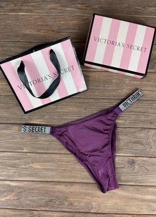 Набір нижньої білизни victoria's secret трусики вікторія сікрет8 фото