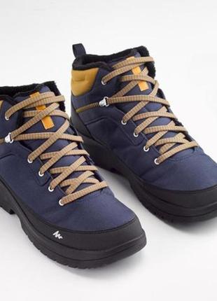 Чоловічі черевики сині зимові зимові черевики для походів sh100..6 фото