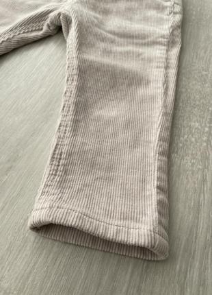 Вельветовые штанишки zara ❤️4 фото