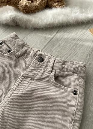Вельветовые штанишки zara ❤️2 фото