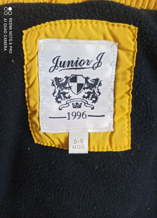 Куртка "junior j" на хлопчика5 фото