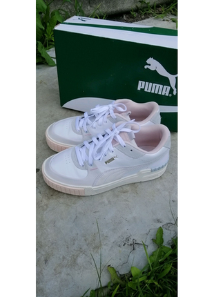 Кеды puma white-marshmallow