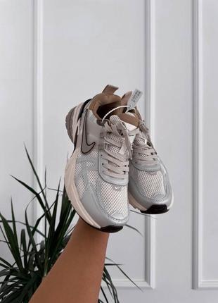 Кроссовки найк nike runtekk orewood brown light bone3 фото