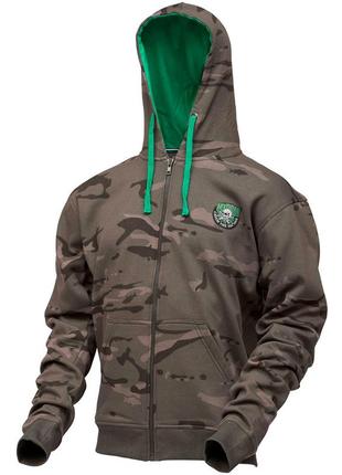 Кофта на блискавці dam madcat camofish zip hoodie xxxl