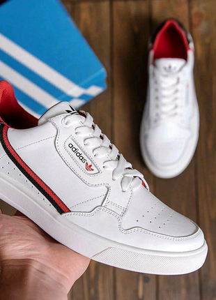 Чоловічі шкіряні кросівки adidas stan smith white