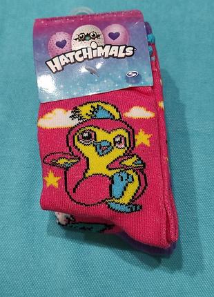 Набір красиві яскраві шкарпетки з пташками disney розмір 23/26