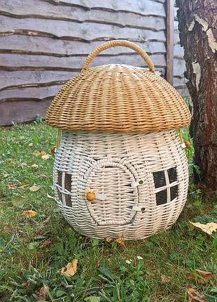 Плетена хатка гриб, грибочок, фотореквізит