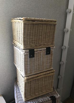 Плетені корзини