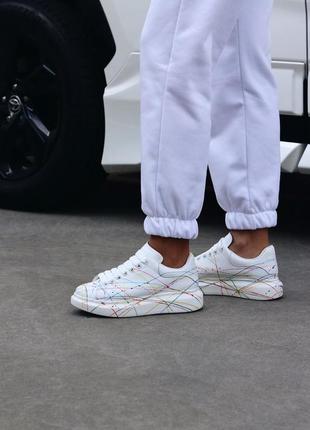 Alexander mcqueen rainbow, маквины жіночі люкс