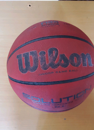 М'яч баскетбольний 6 wilson solution fbu1 фото