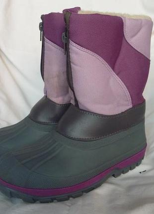 Німецькі зимові чоботи сноубутсы 35/36р-22,5 см, не промокають, теплі