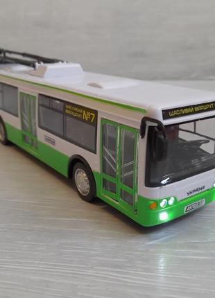 Тролейбус 9690 а інерція