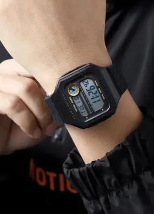 Часы наручные мужские skmei 2022gdbk, армейские часы противоударные, часы армейские скмей мужские4 фото