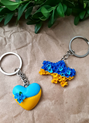 Патріотичні брелоки з полімерної глини 💙💛| handmade